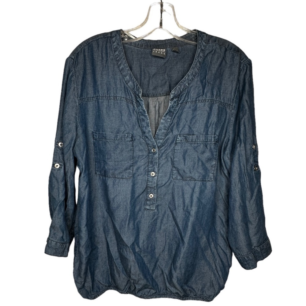 SoHo‎ Jeans Blue Shirt